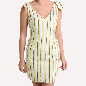 Cupcakes & Cashmere Marguerite Striped Dress